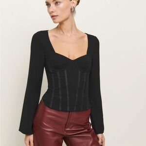 NWT Reformation Amina Top size 4